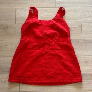 Maeve Red Backless Tank Dress